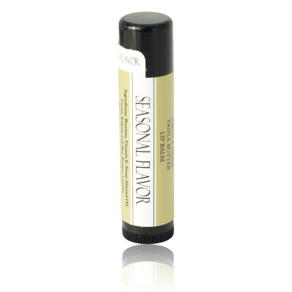 Seasonal Flavors- Ultra Hydrating Lip Balm with Vitamin E, Triple Butters