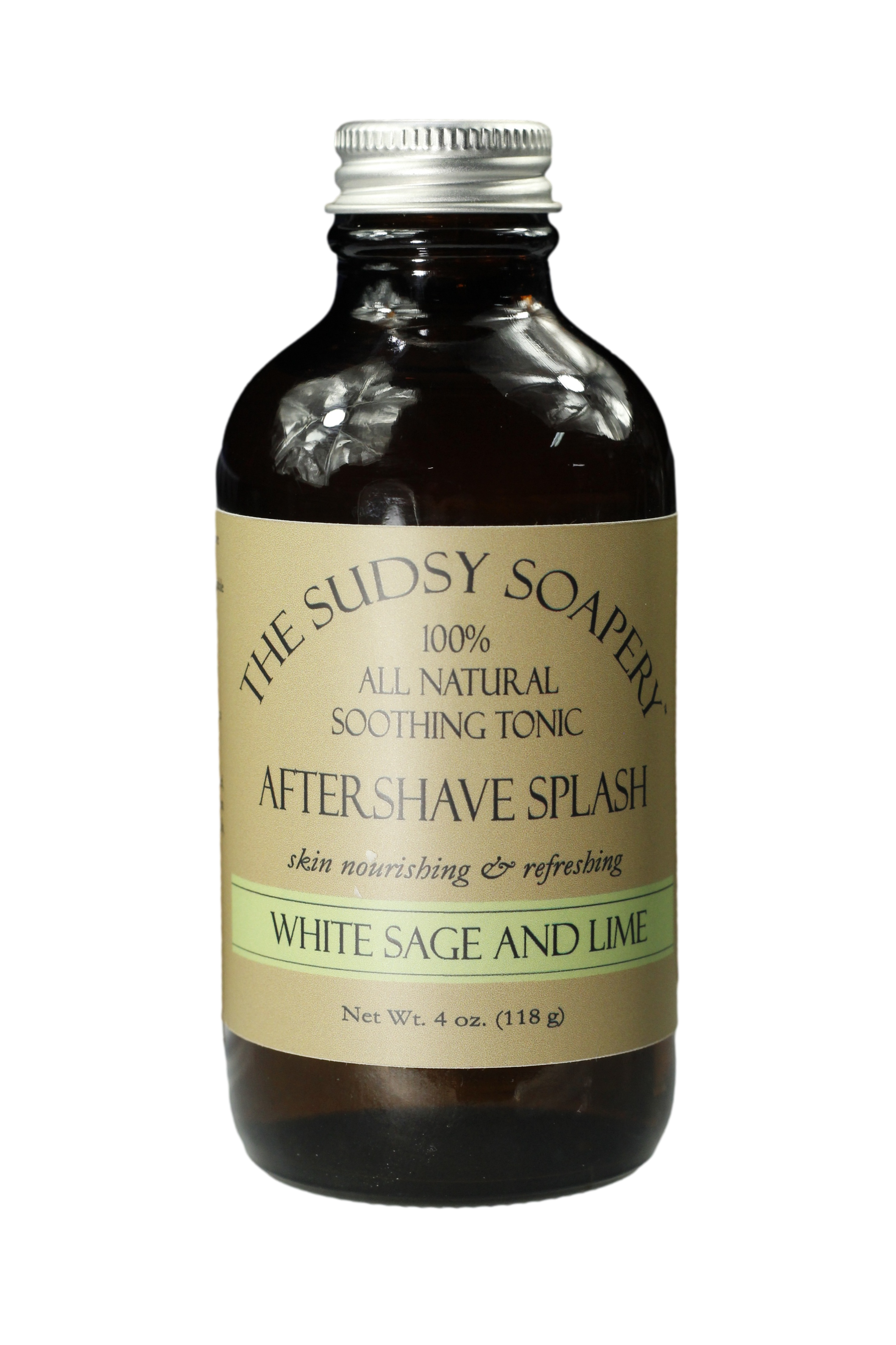Aftershave Splash, White Sage and Lime – The Sudsy Soapery Natural