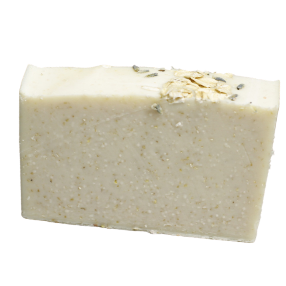 Lavender Oatmeal Castile Soap with Goatmilk