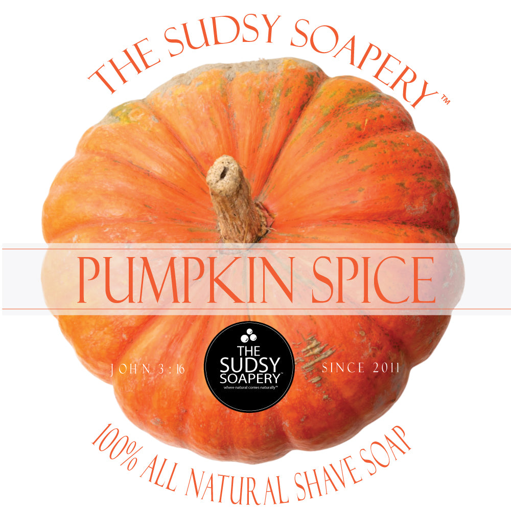 Supercreamed Triple Butter Shaving Soap, Pumpkin Spice