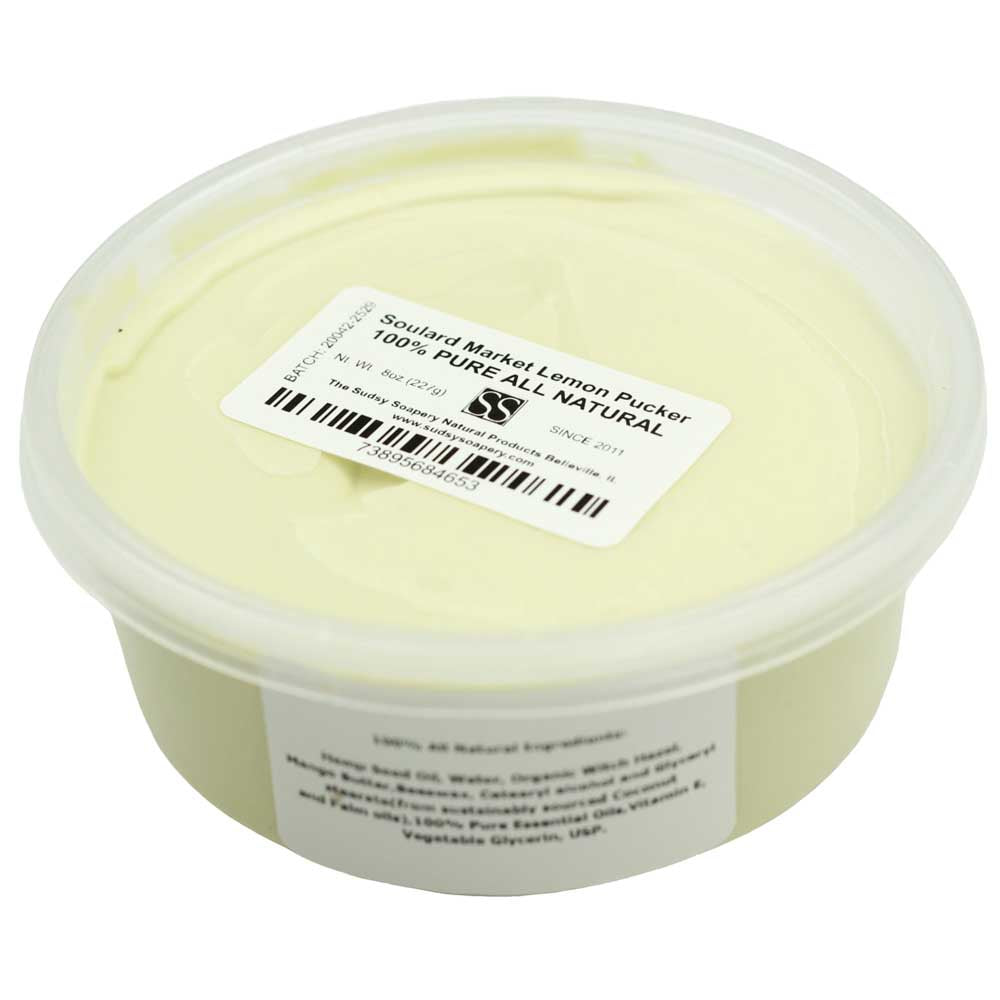 Bulk Hand and Body Cream 8 oz Bulk Container-Soulard Market Lemon Pucker