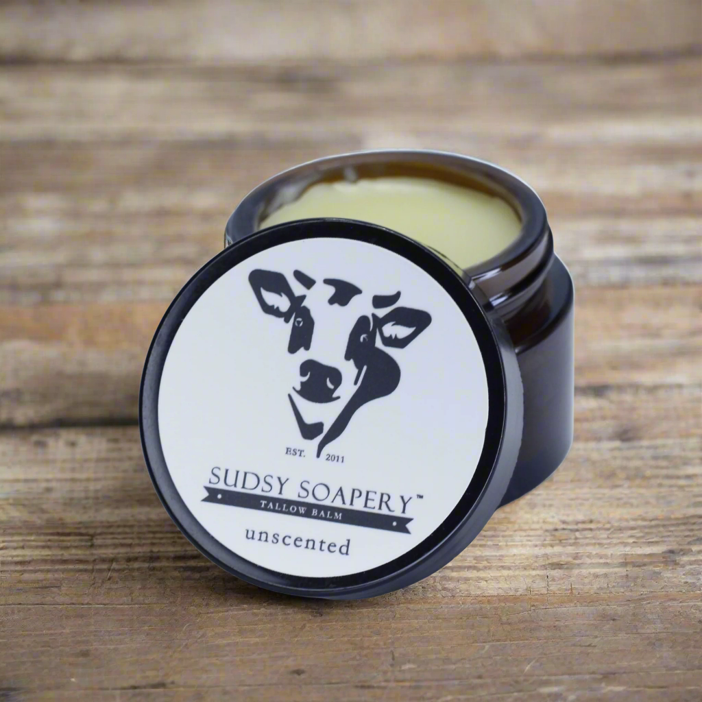 Unscented Grass Fed Tallow and Shea Balm-Classic