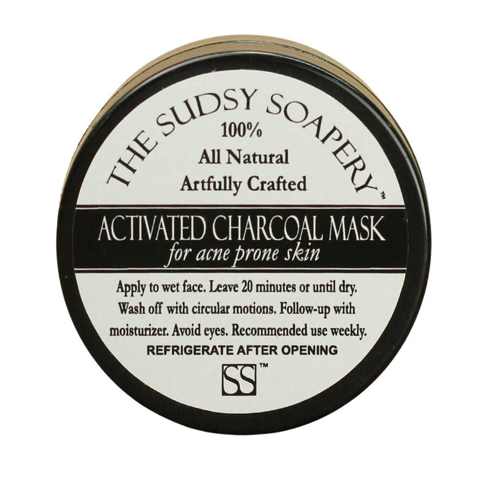 Mud Mask, Acne Prone Skin Activated Charcoal with Bentonite Clay