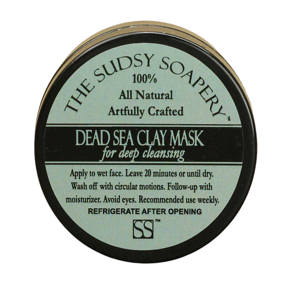 Mud Mask, Rejuvenating Dead Sea Clay with Bentonite Clay The Sudsy Soapery