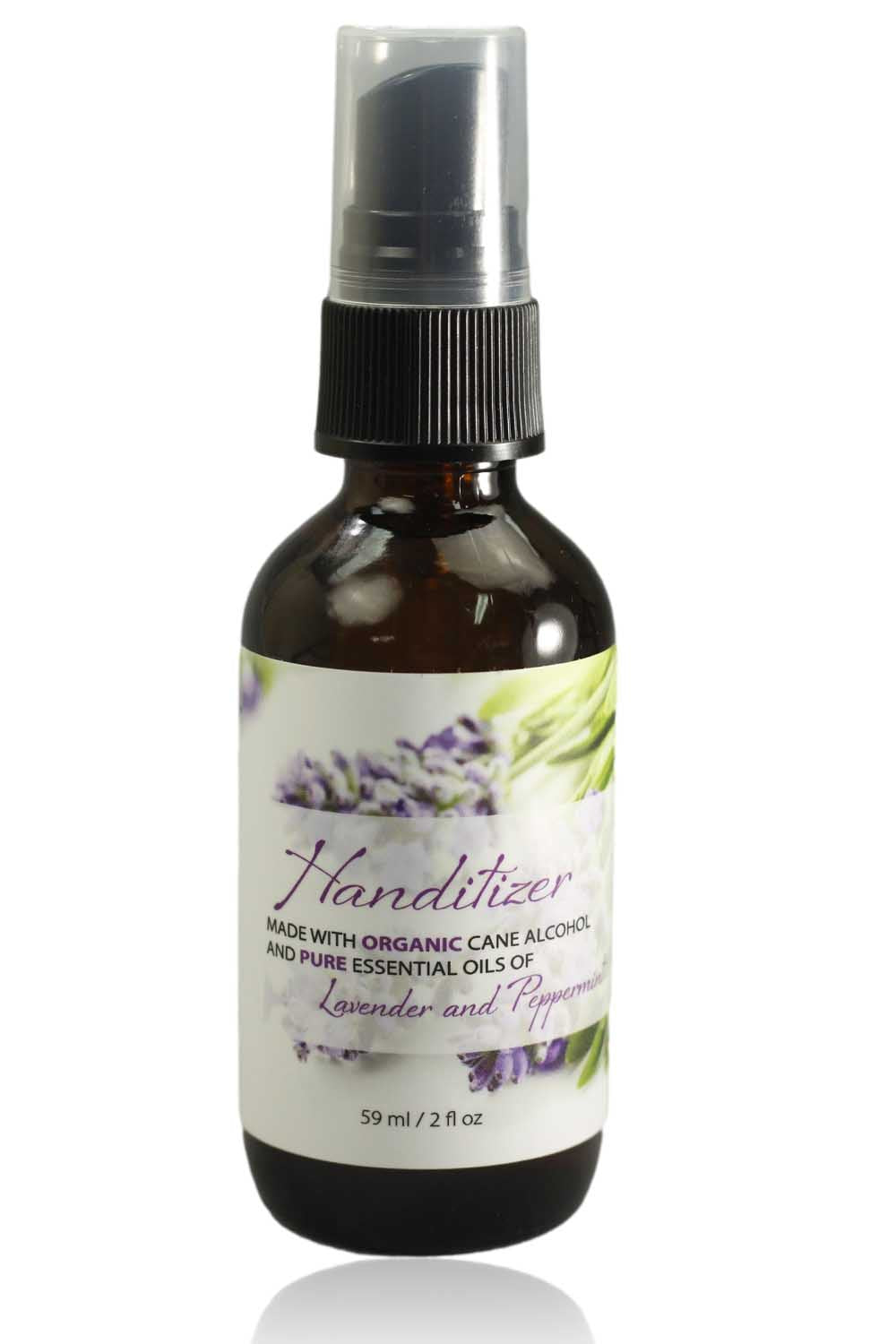 Handitizer-Hand Refresher Spray with 62% Organic Cane Alcohol