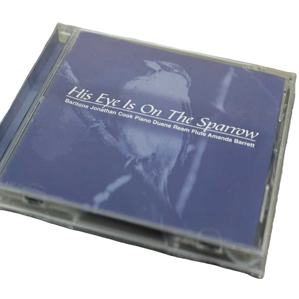 His Eye Is On the Sparrow Sacred Music CD by Founder Jonathan Cook