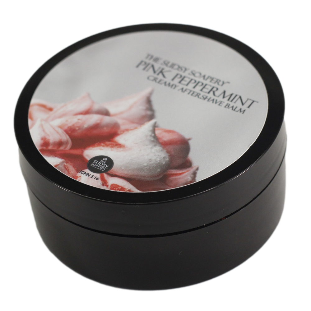 Pink Peppermint, Creamy Aftershave Balm