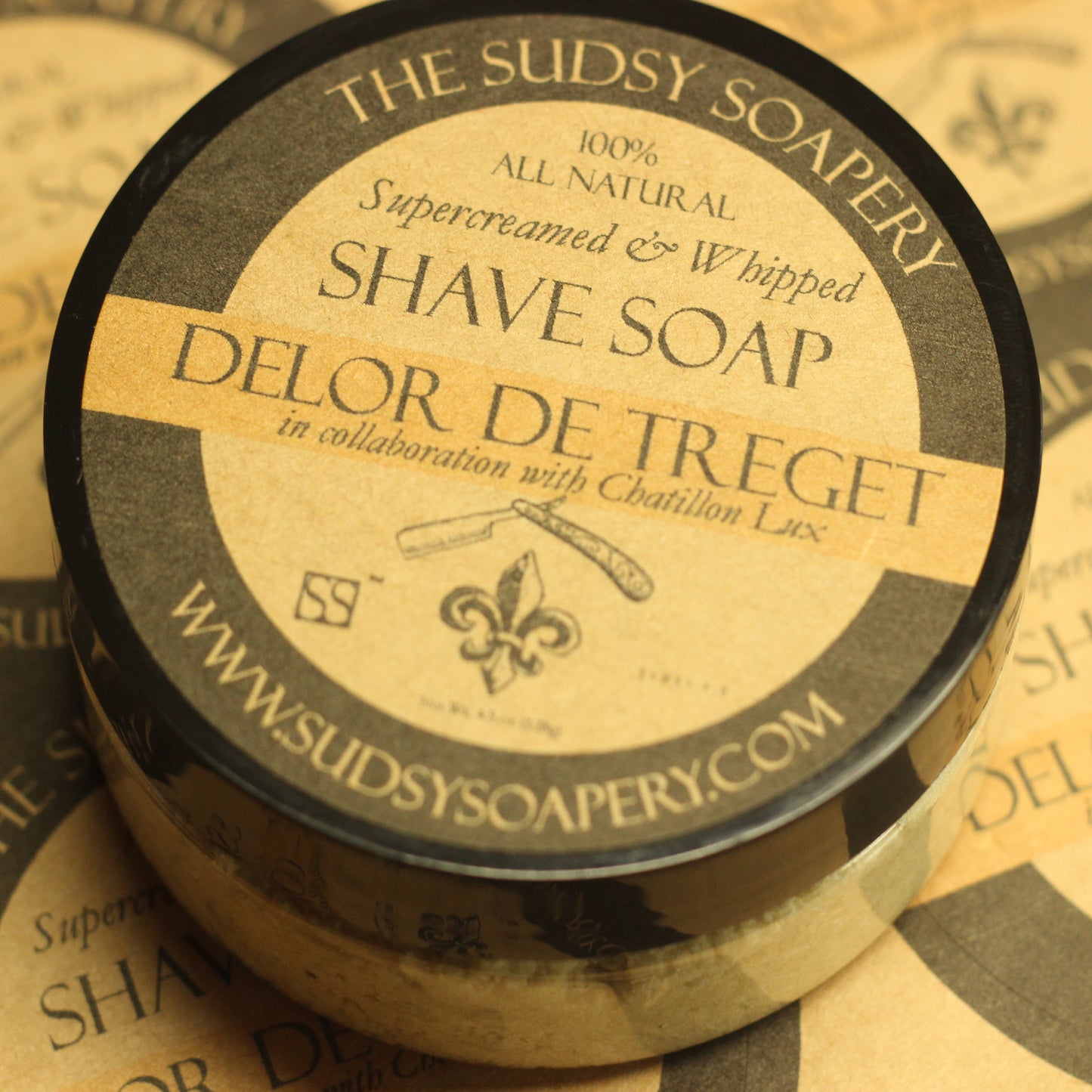 Shaving Soap, Delor De Treget,  Chatillon Lux Collaboration-Last One Ever!